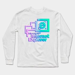 Internet explorer Long Sleeve T-Shirt